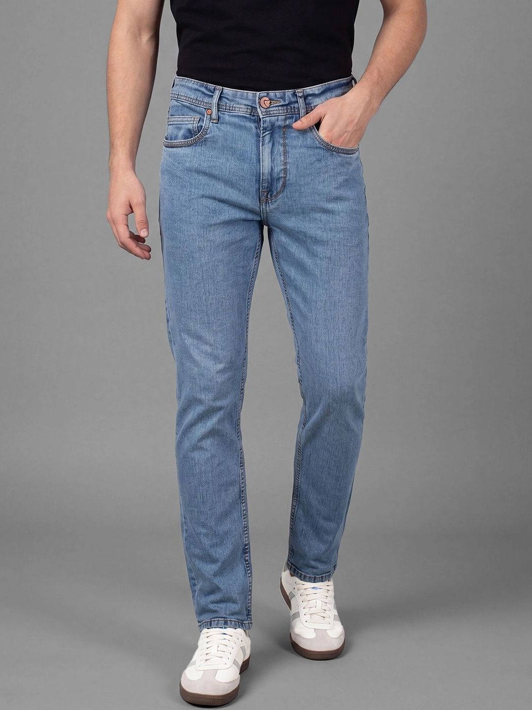 Being Human Men Regular Fit Mid-Rise Jeans
