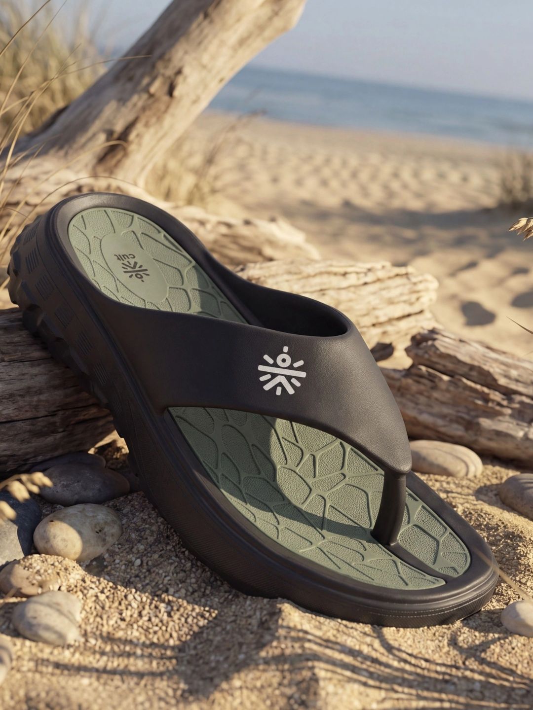 CULT Mens TerraGrip Sliders - Black