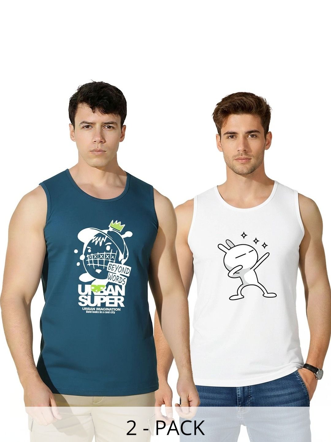 SLOWLORIS Men 2 Printed T-shirt