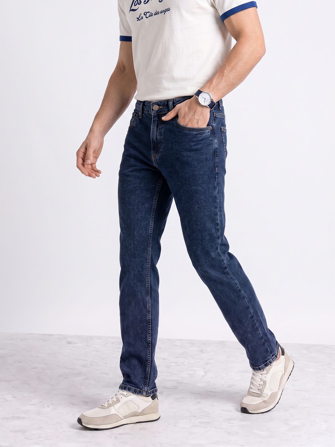 Aeropostale Men Slim Fit Light Fade Jeans
