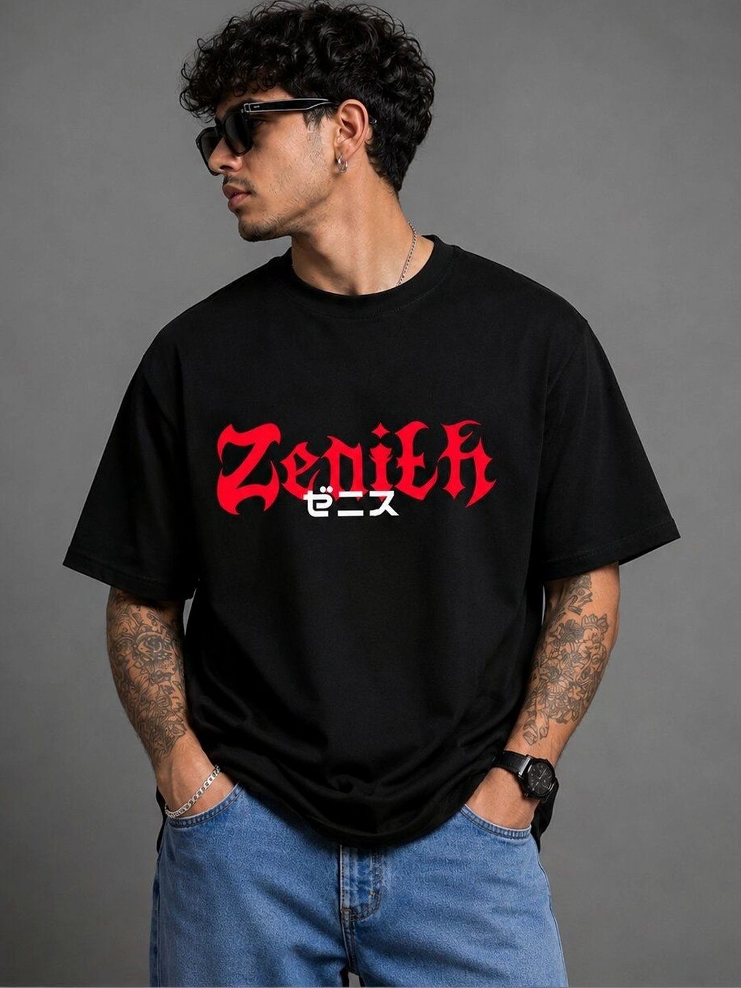 TeeVybe Men Printed T-shirt