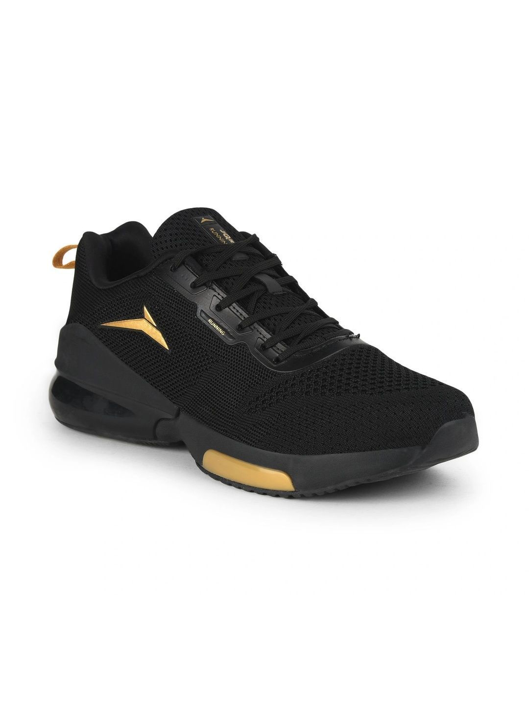 JQR Men MAGIC Black Mesh Running Shoes
