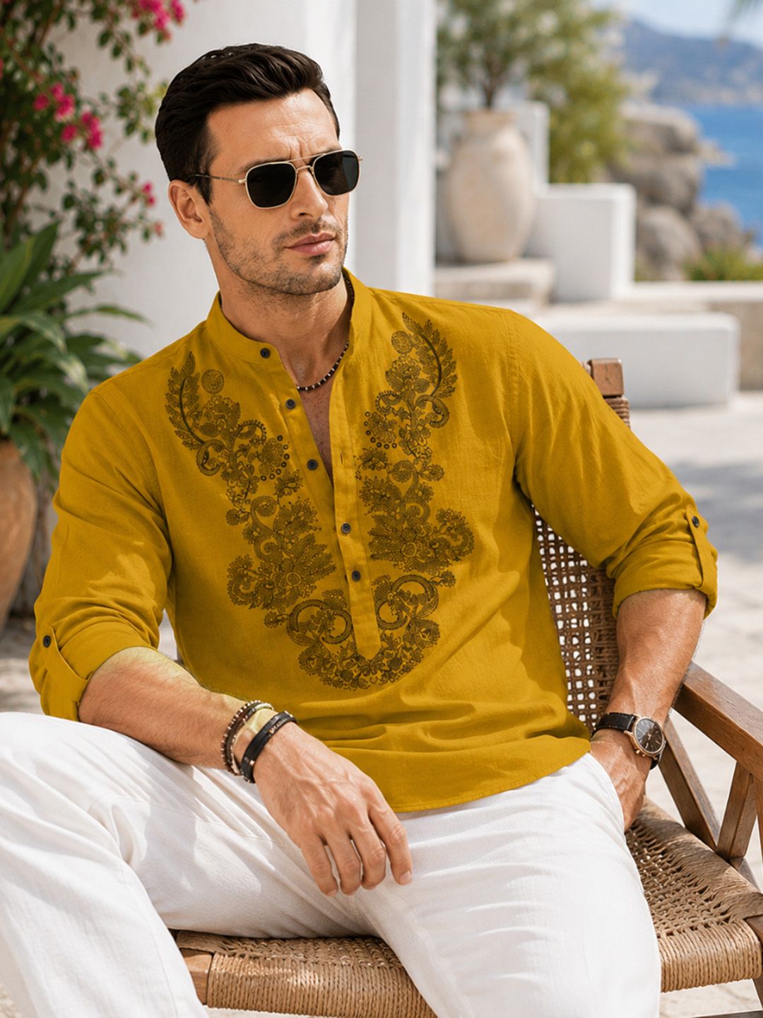 FINIVO FASHION Men Comfort Printed Casual Shirt