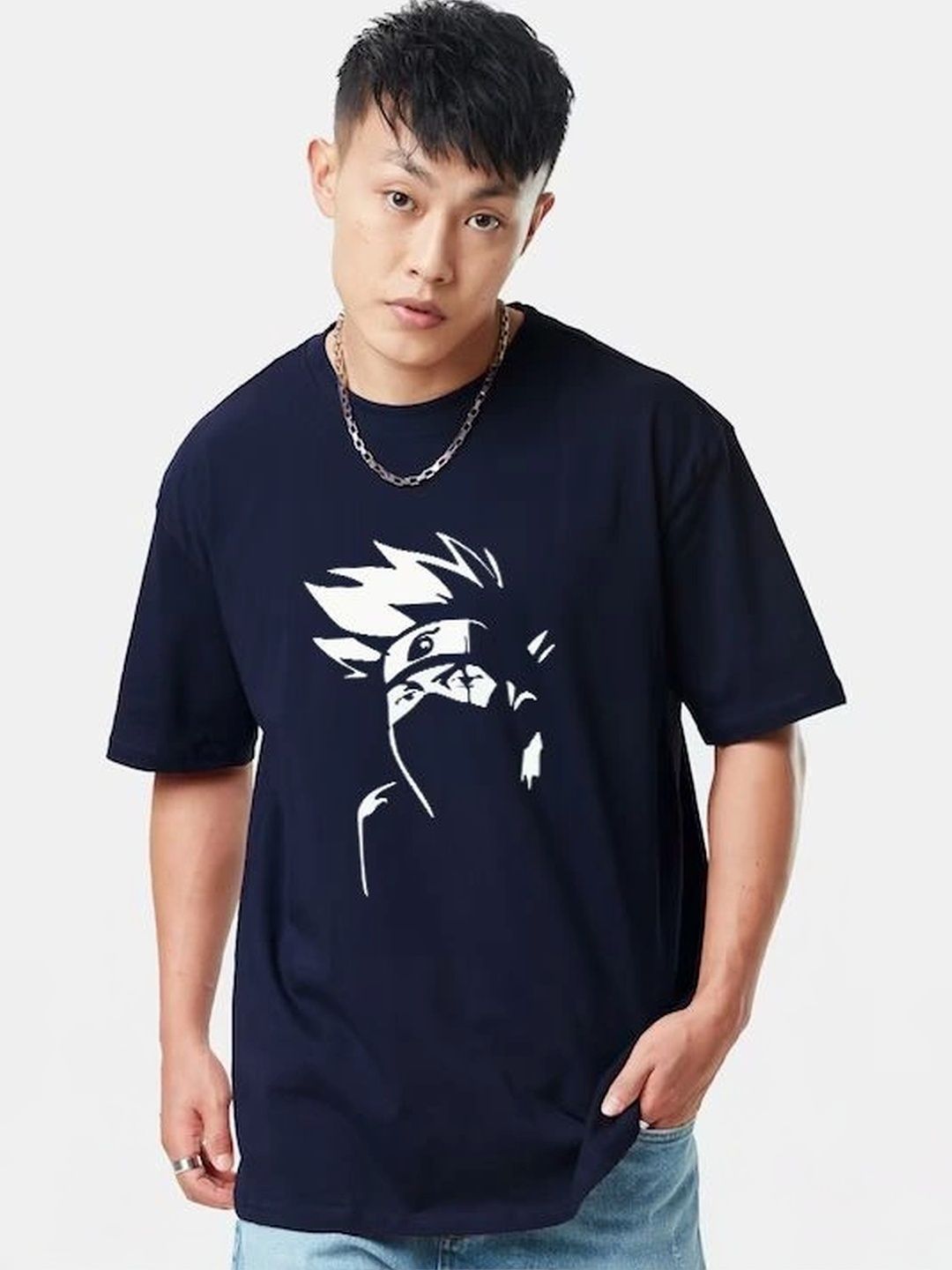 Moda Rapido X Organic Chics Men Printed Anti Odour T-shirt