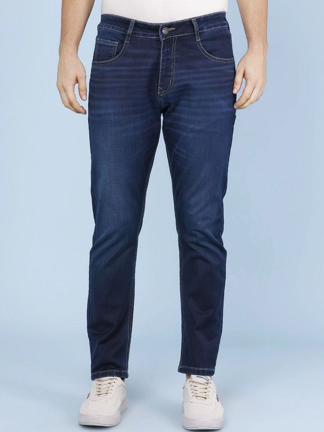 V-Mart Men Regular Fit Mid-Rise Jeans