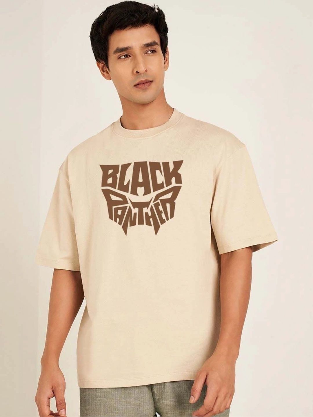 Moda Rapido X Organic Chics Men Printed Anti Odour T-shirt