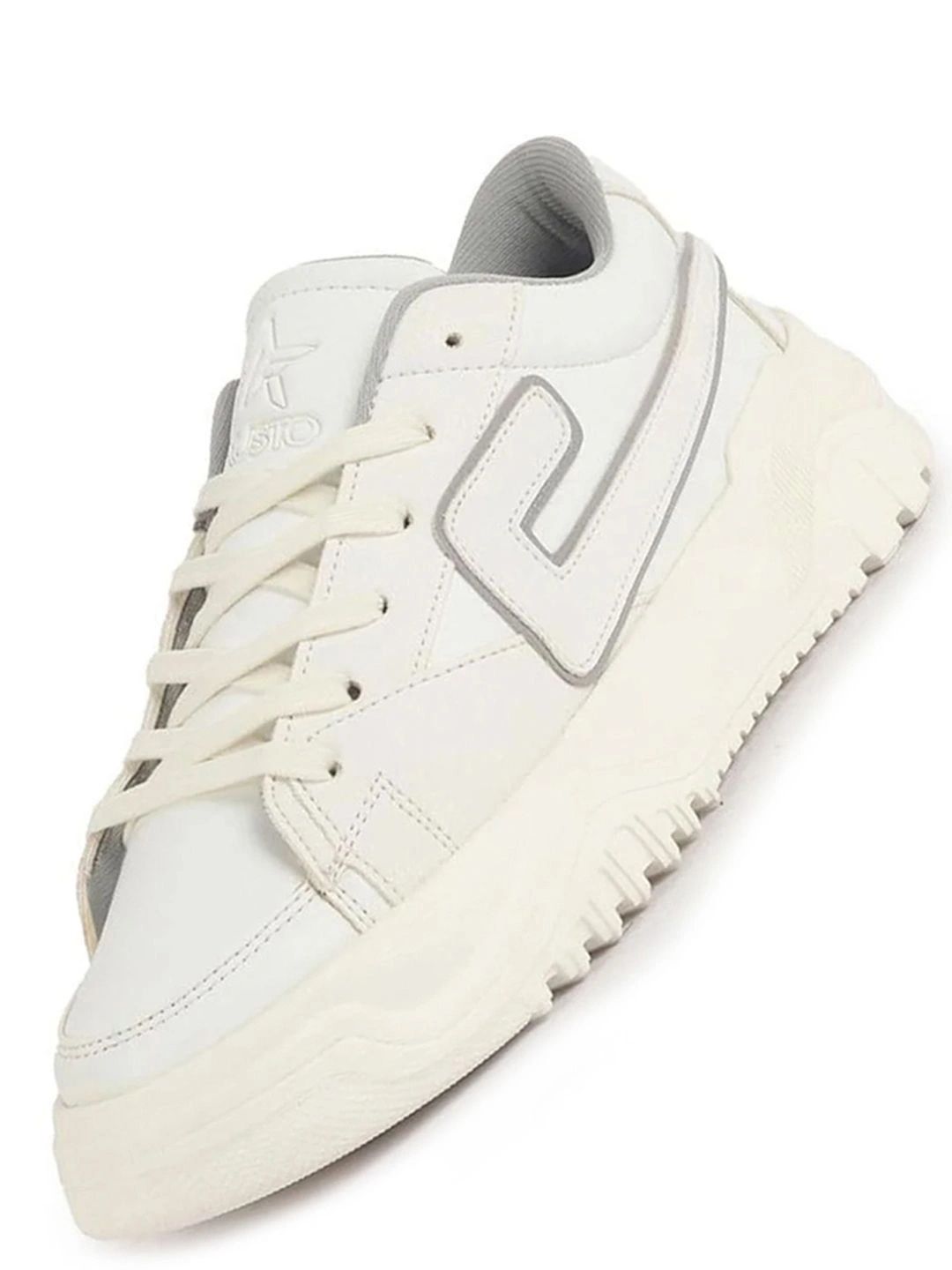 FAUSTO Men Low Top Lace-Up Sneaker