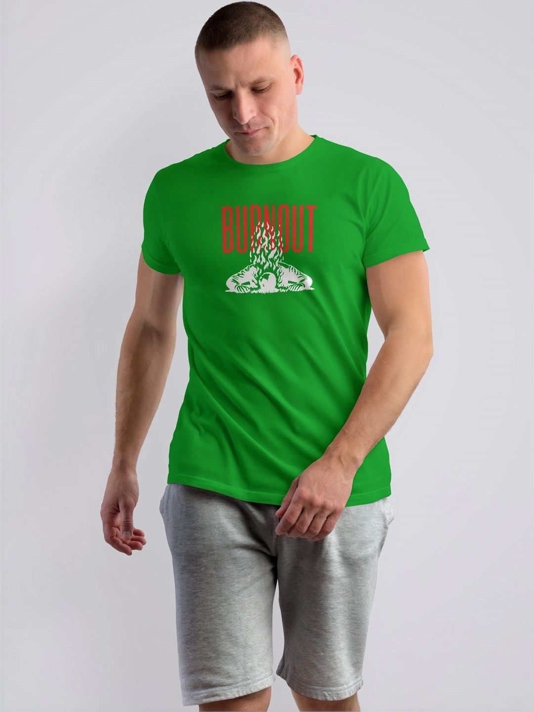 MERCHX Unisex Typography Printed T-shirt