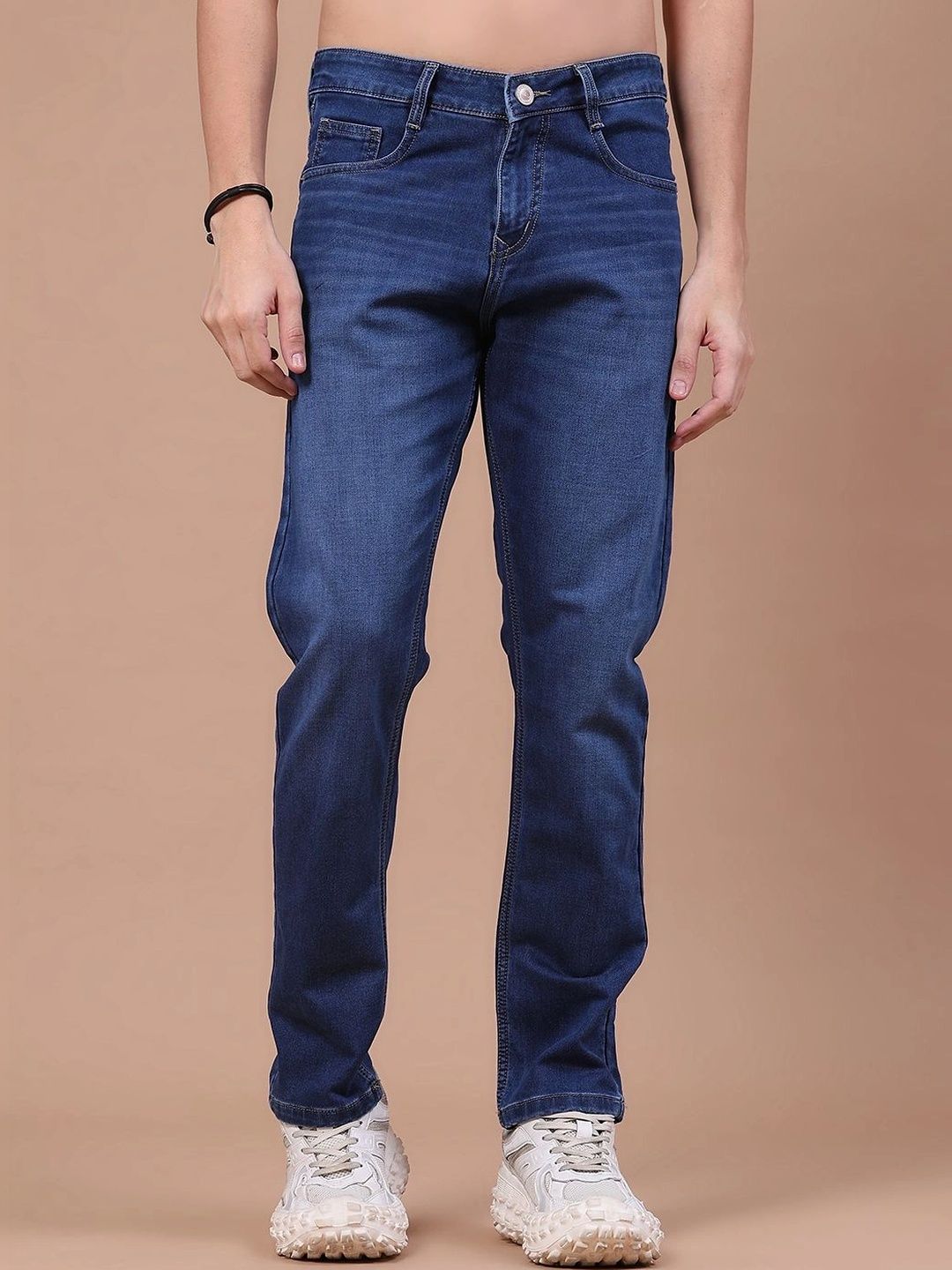 V-Mart Men Regular Fit Mid-Rise Jeans
