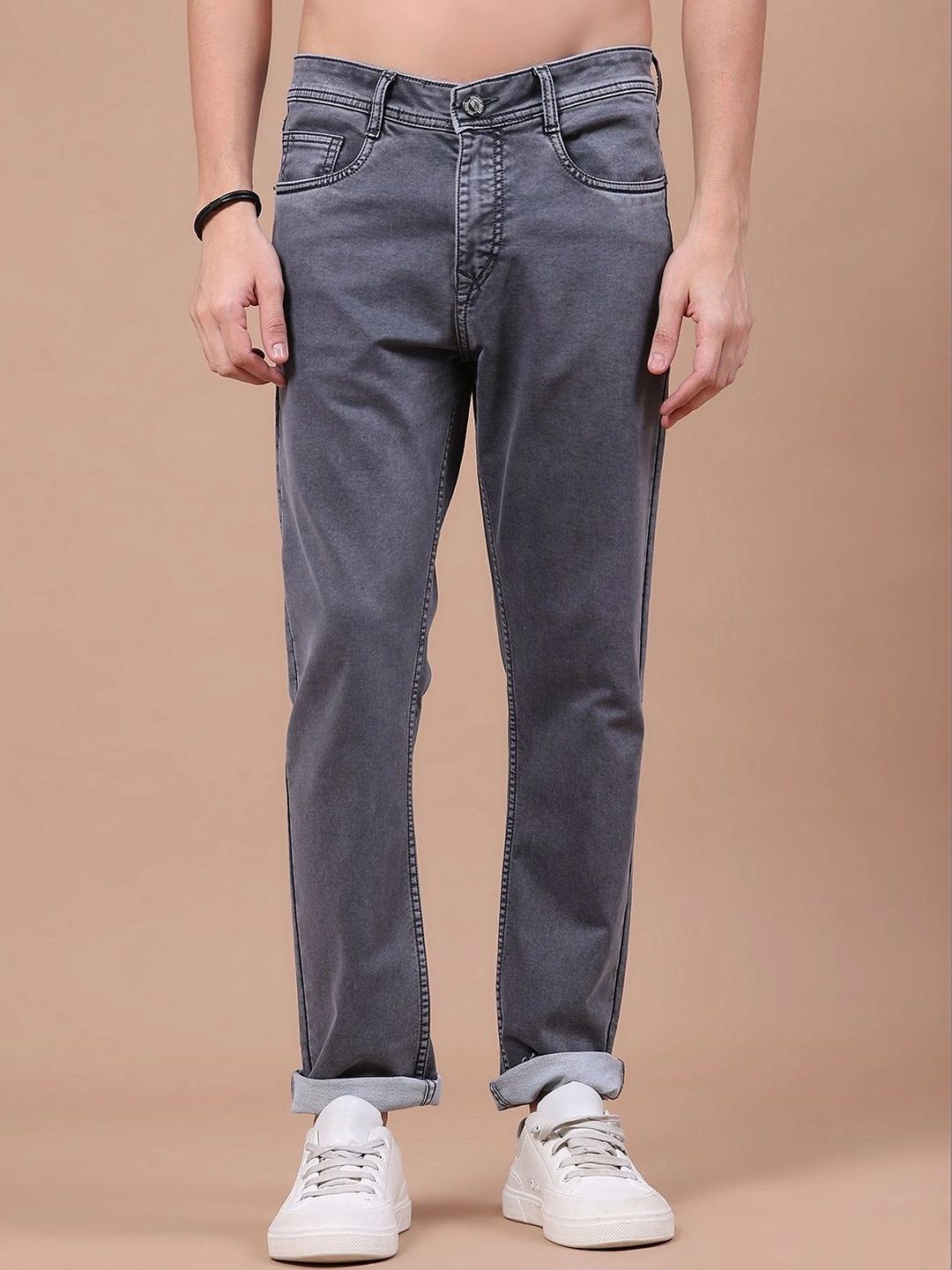 V-Mart Men Regular Fit Mid-Rise Jeans