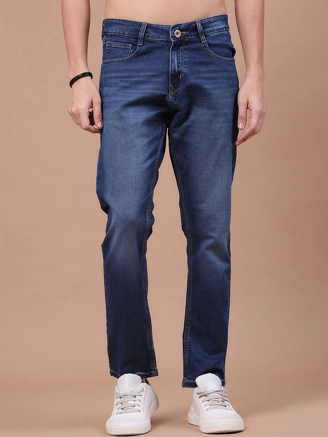 V-Mart Men Regular Fit Mid-Rise Jeans