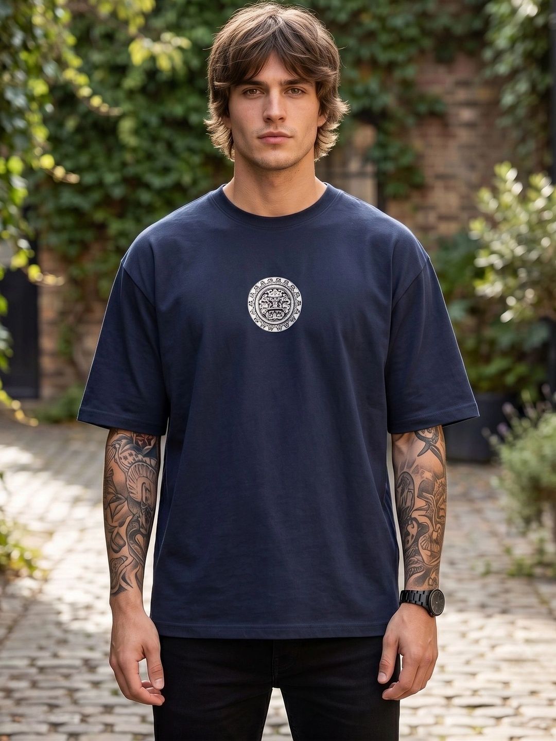 Moda Rapido Men Printed T-shirt