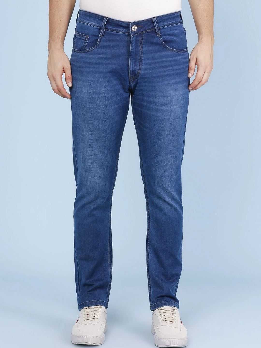 V-Mart Men Regular Fit Mid-Rise Jeans