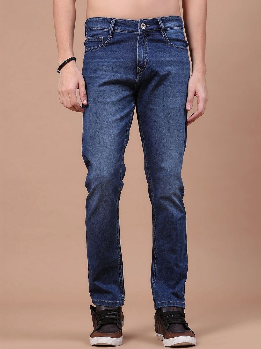V-Mart Men Regular Fit Mid-Rise Jeans