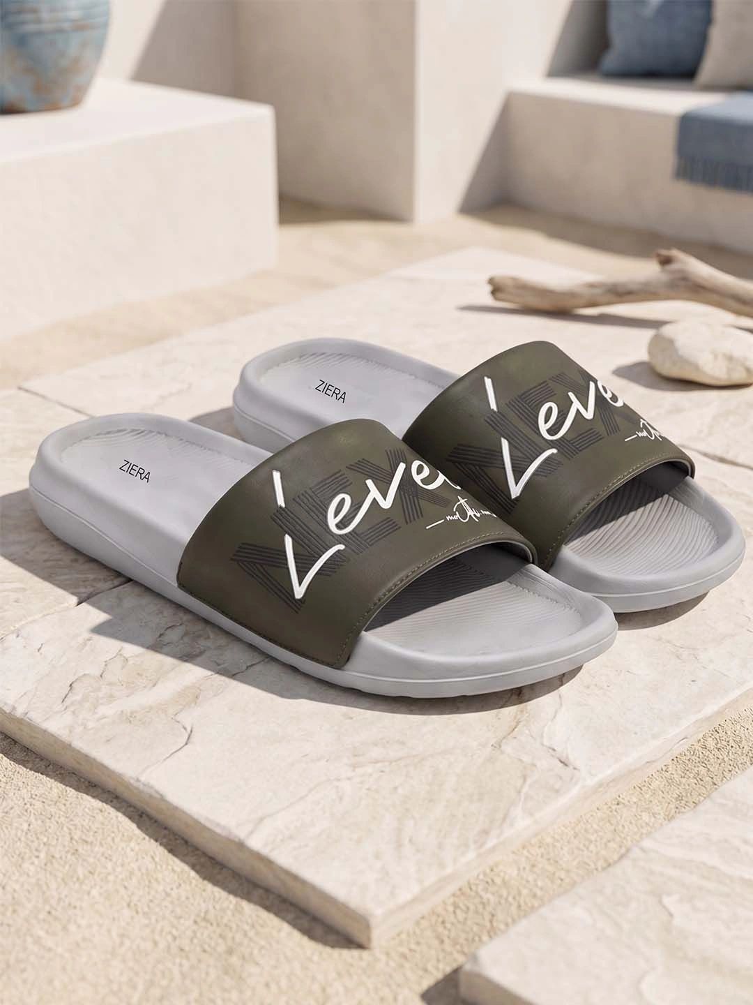 Ziera Men Printed Sliders