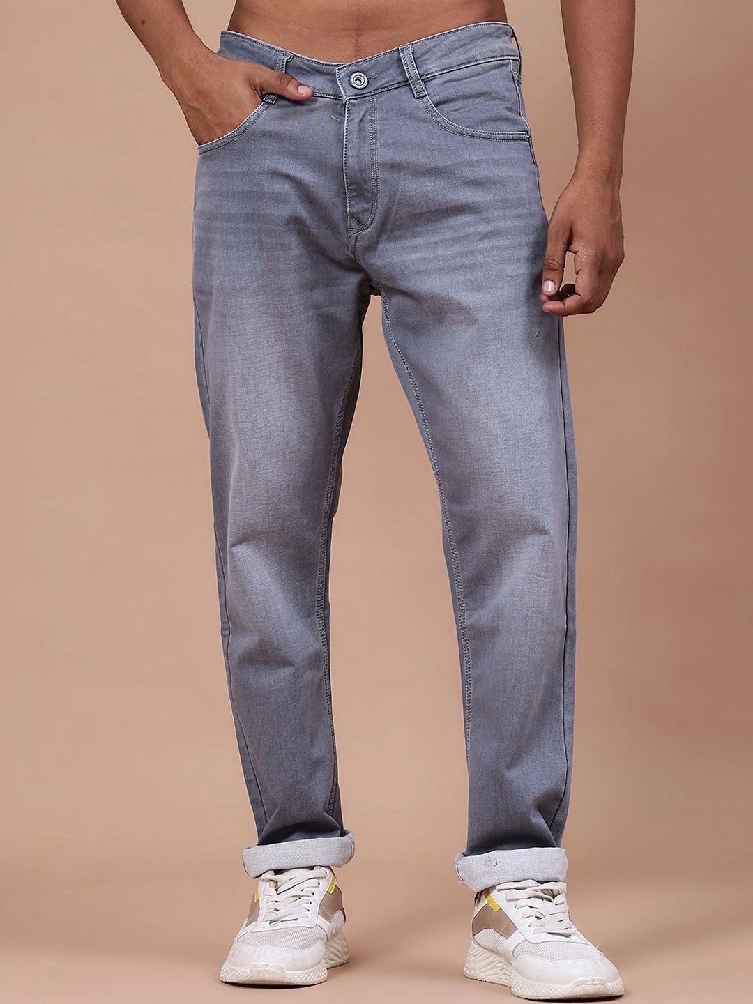 V-Mart Men Regular Fit Mid-Rise Jeans