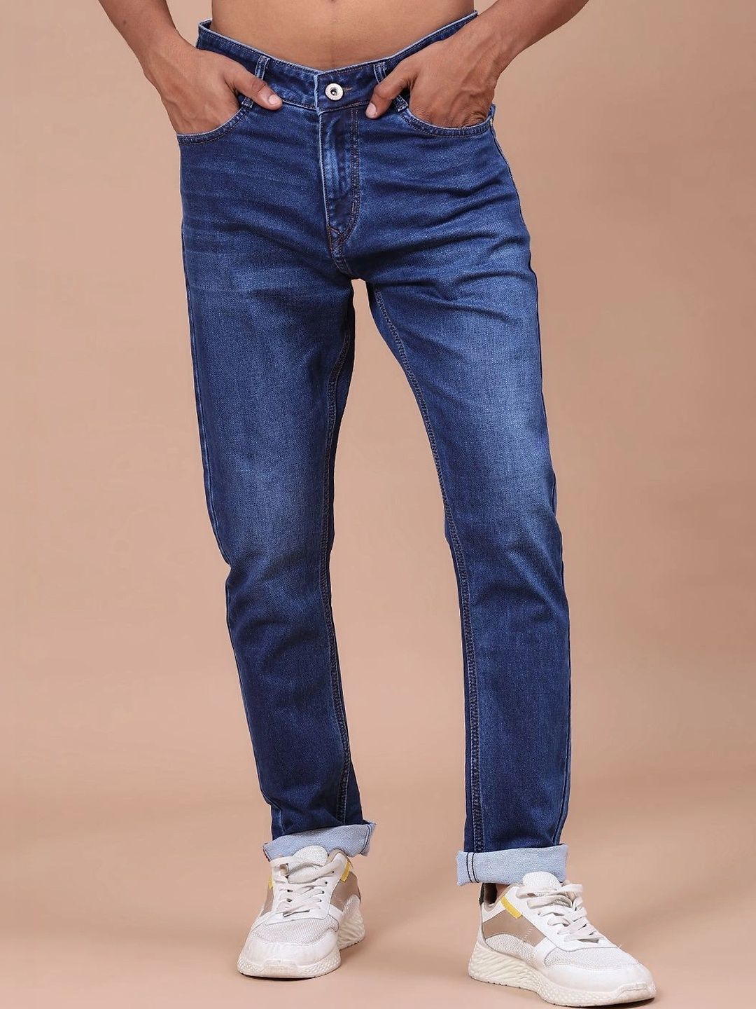 V-Mart Men Regular Fit Mid-Rise Jeans