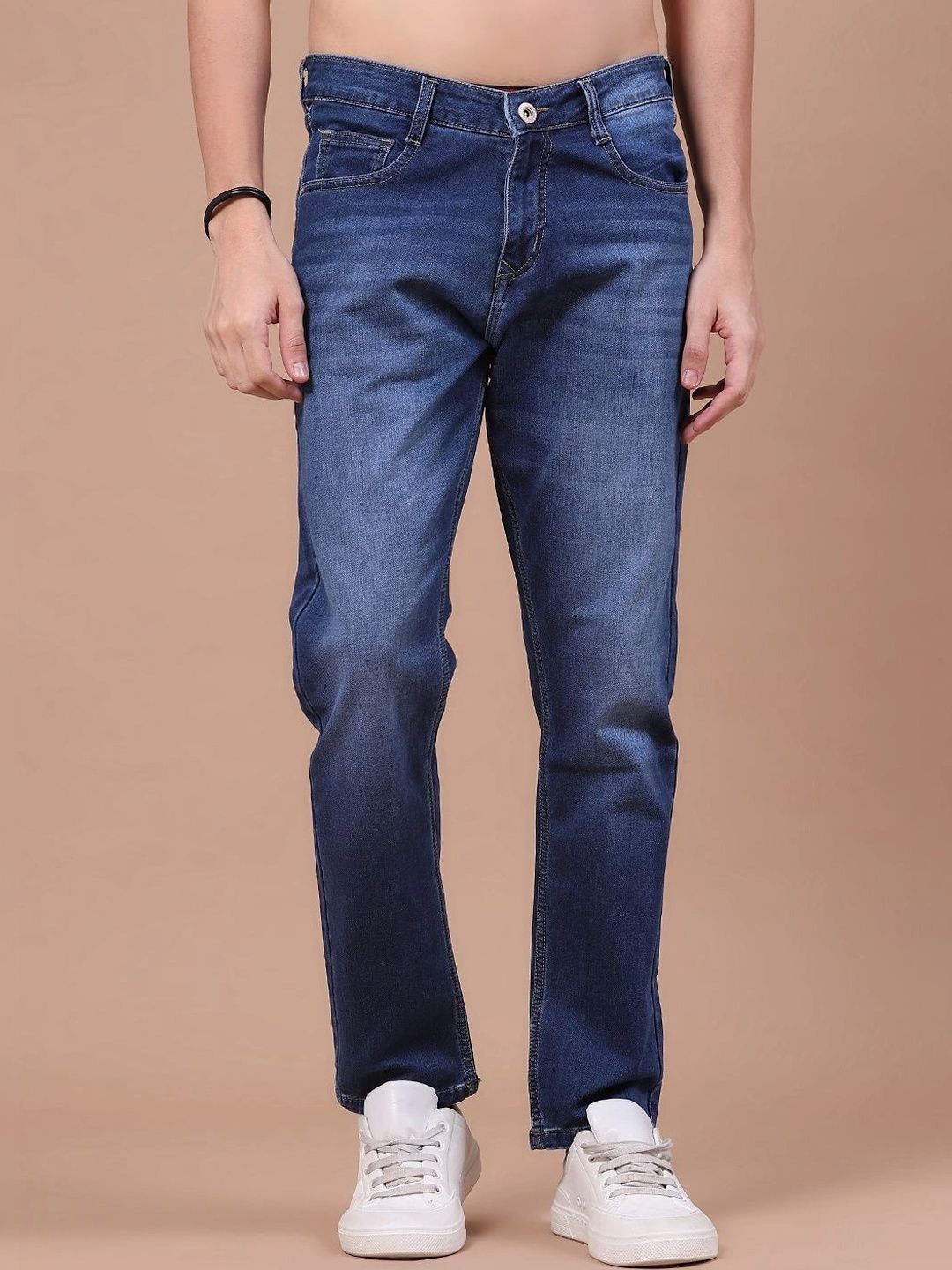 V-Mart Men Regular Fit Mid-Rise Jeans