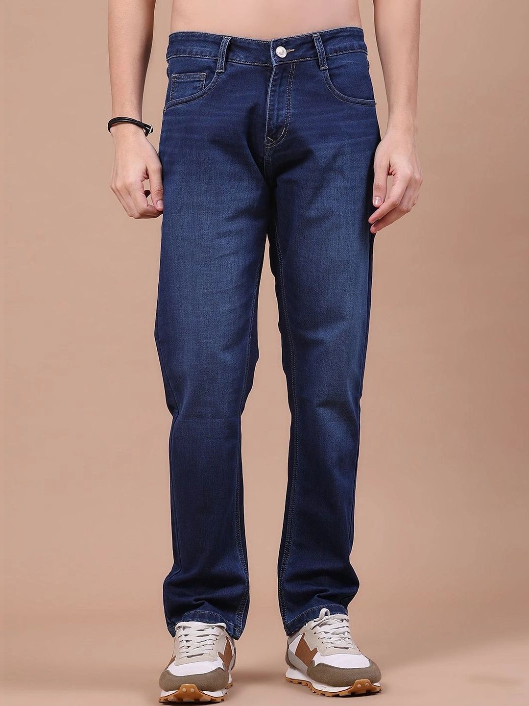 V-Mart Men Regular Fit Mid-Rise Jeans