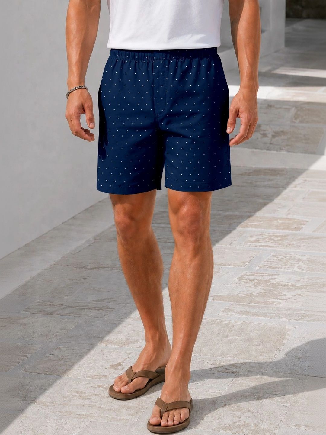 FTX Printed Cotton Mid-Rise Boxers