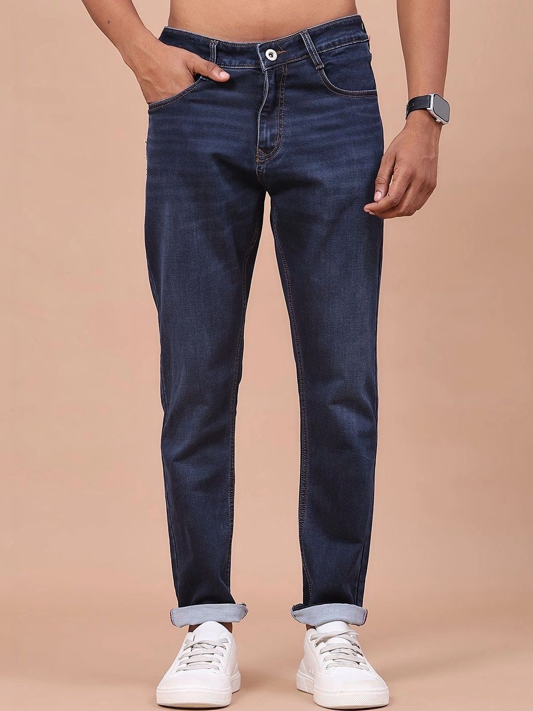 V-Mart Men Regular Fit Mid-Rise Jeans