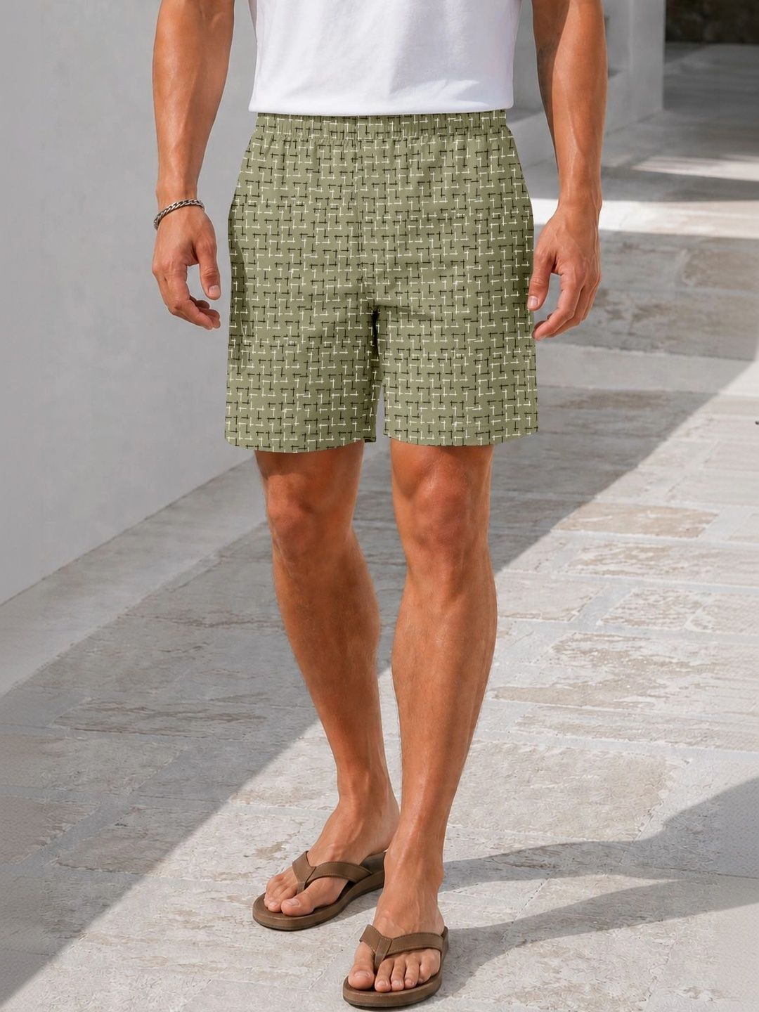 FTX Printed Cotton Mid-Rise Boxers