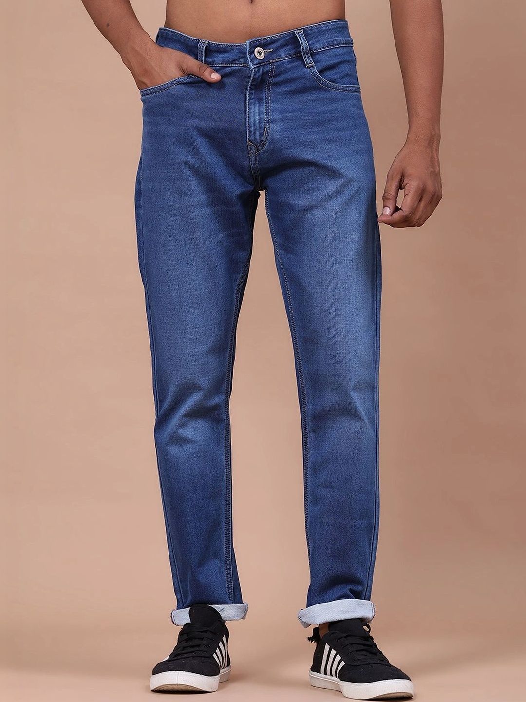 V-Mart Men Regular Fit Mid-Rise Jeans