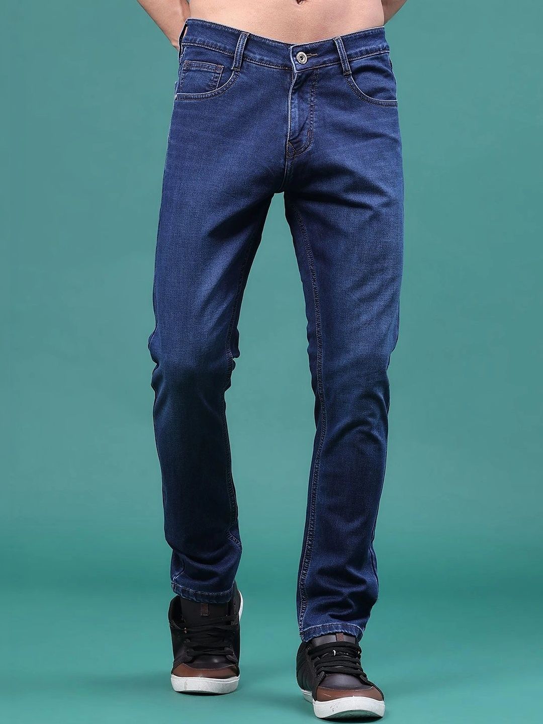V-Mart Men Regular Fit Mid-Rise Jeans