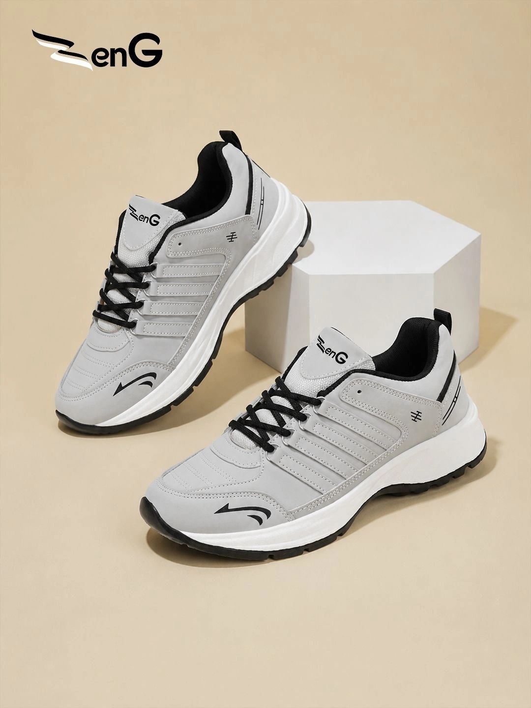 ZENG Men Mesh Running Shoes