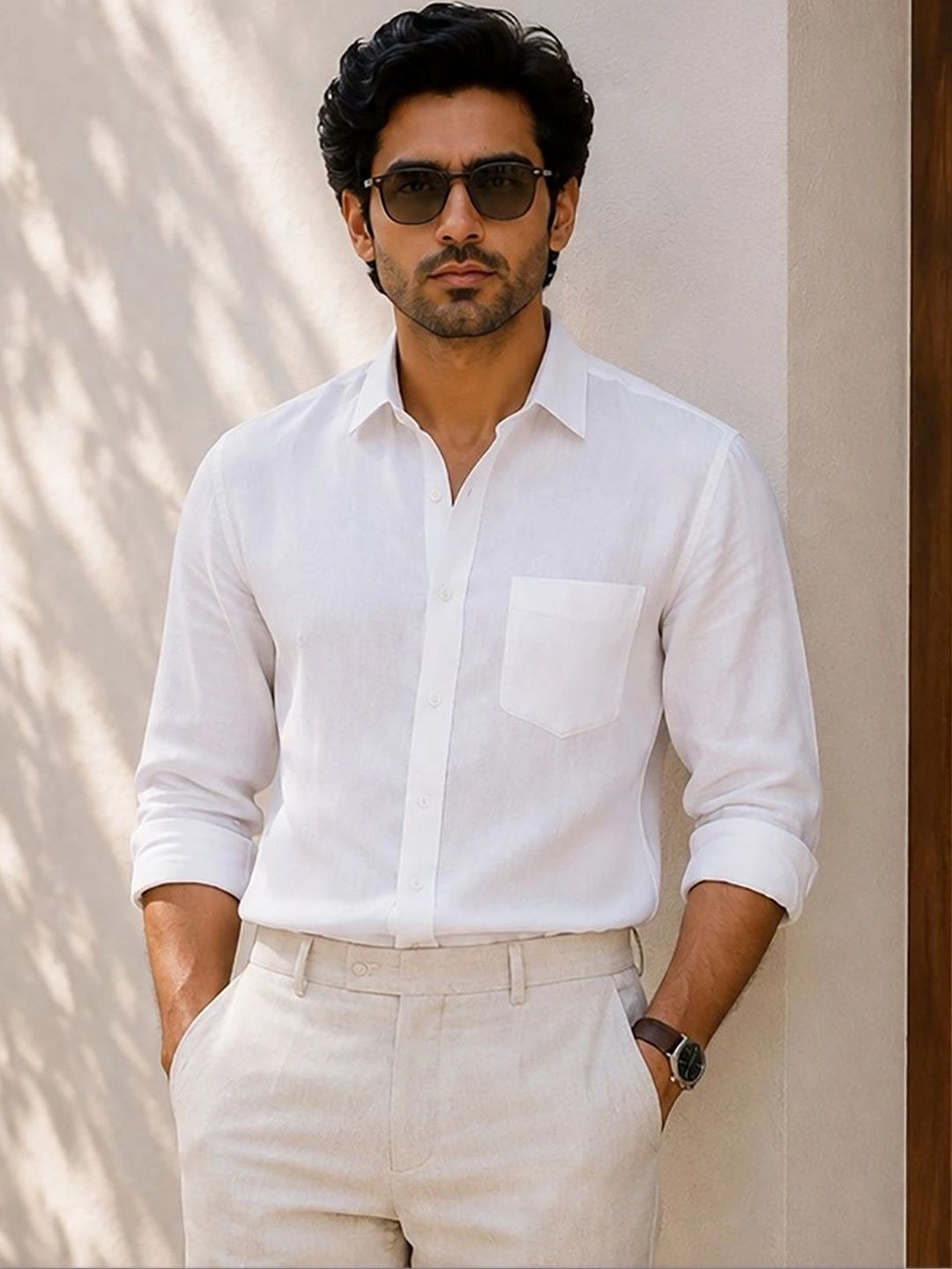 XENOR Men Slim Fit Casual Shirt