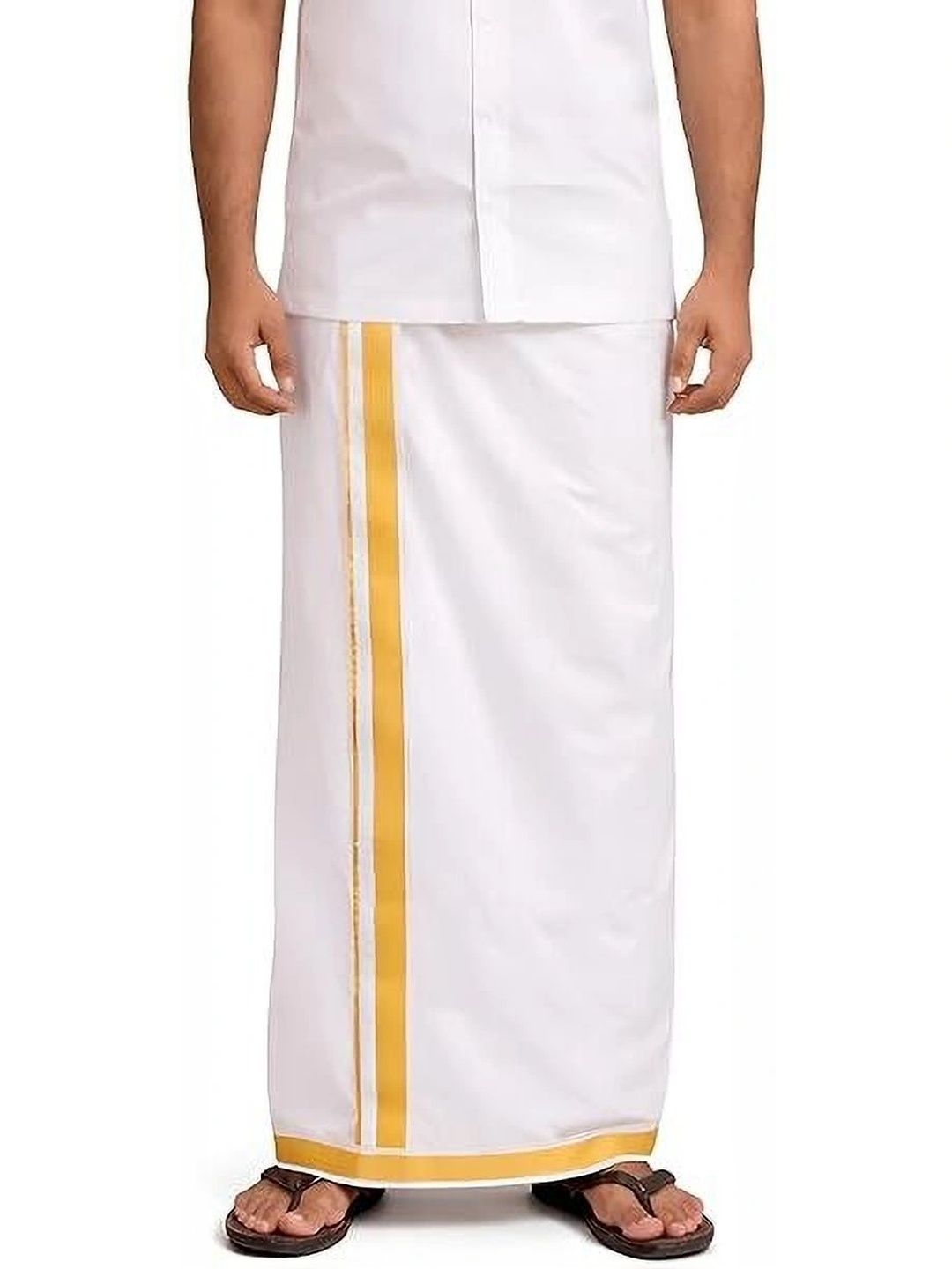 Banarasi Poshak Men Cotton Dhoti Dhotis