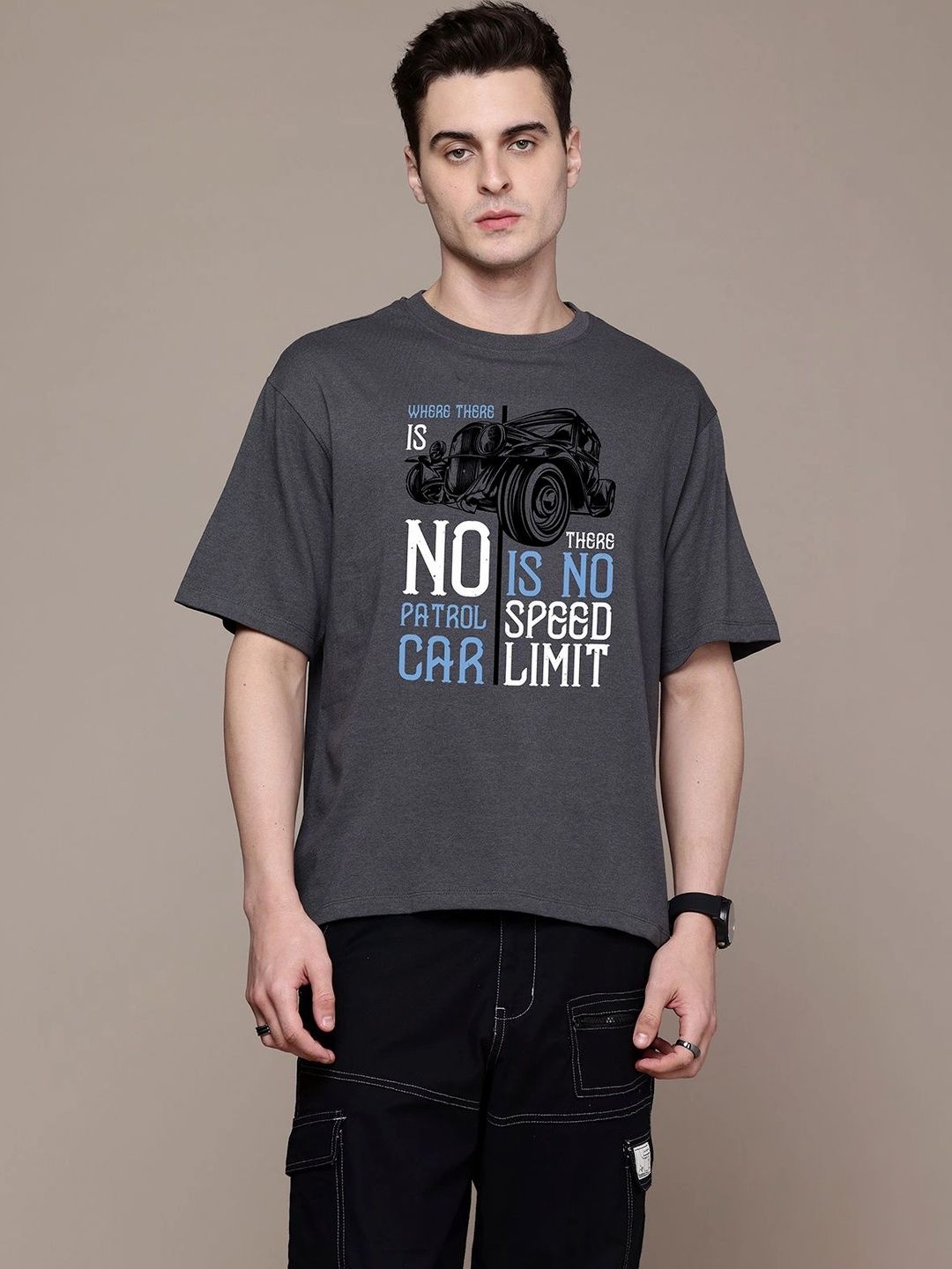 Moda Rapido Men Printed T-shirt