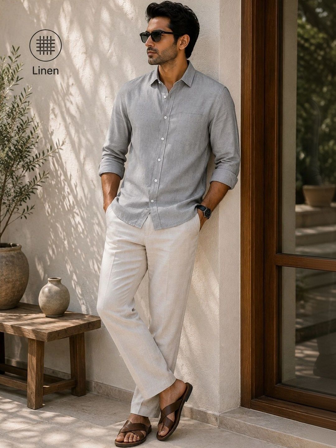 XENOR Men Slim Fit Casual Shirt