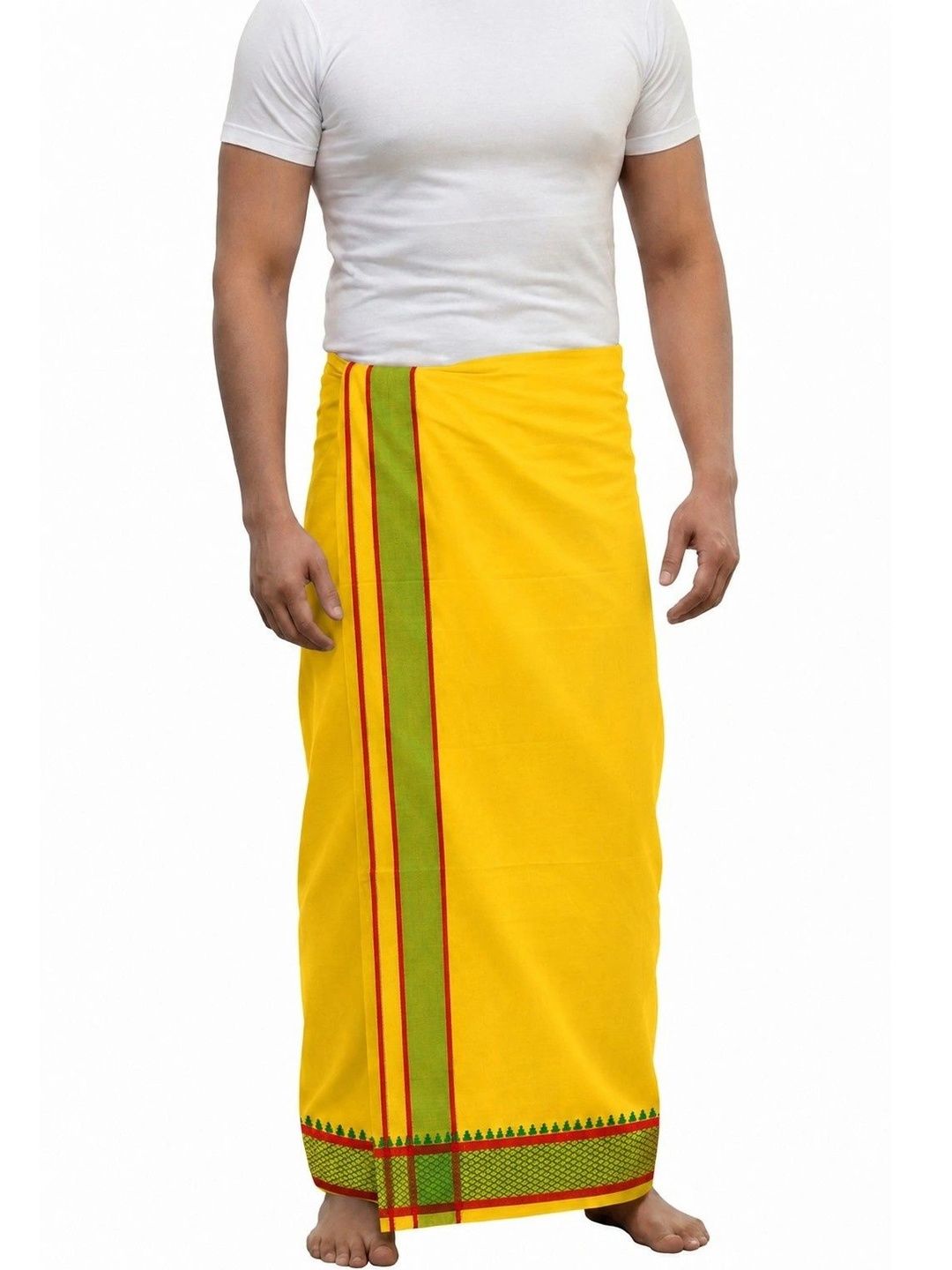 Tharunsha Elite Men Cotton Dhoti Dhotis