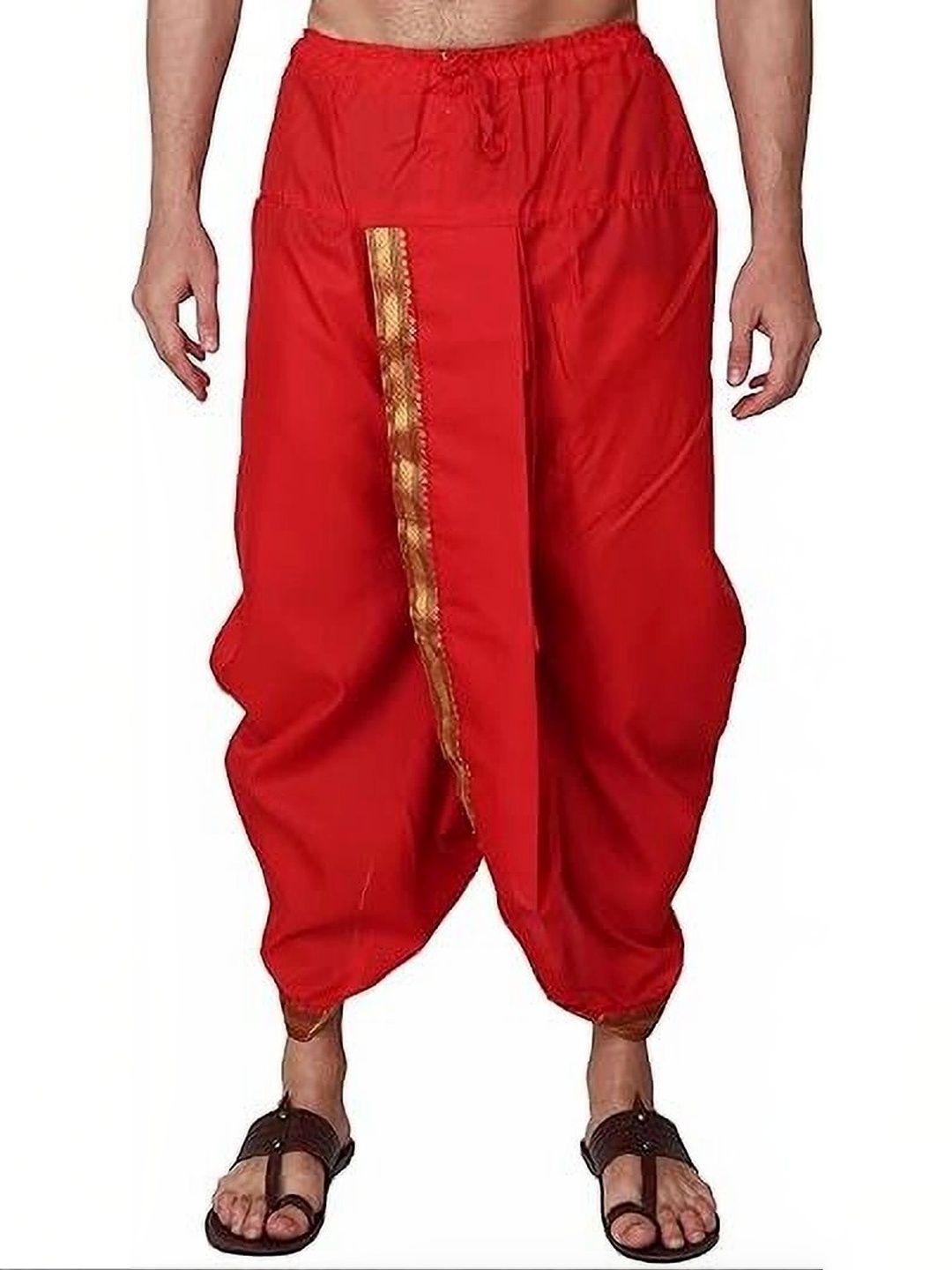 Banarasi Poshak Men Silk Dhoti Dhotis