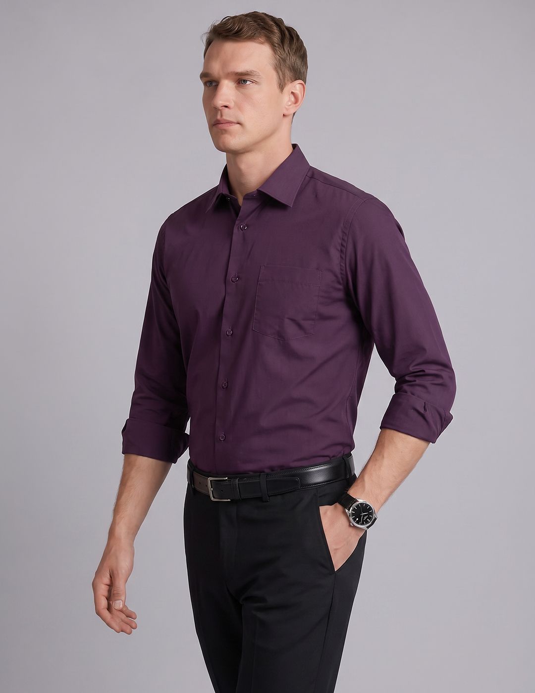Blackberrys Pure Cotton Formal Shirt