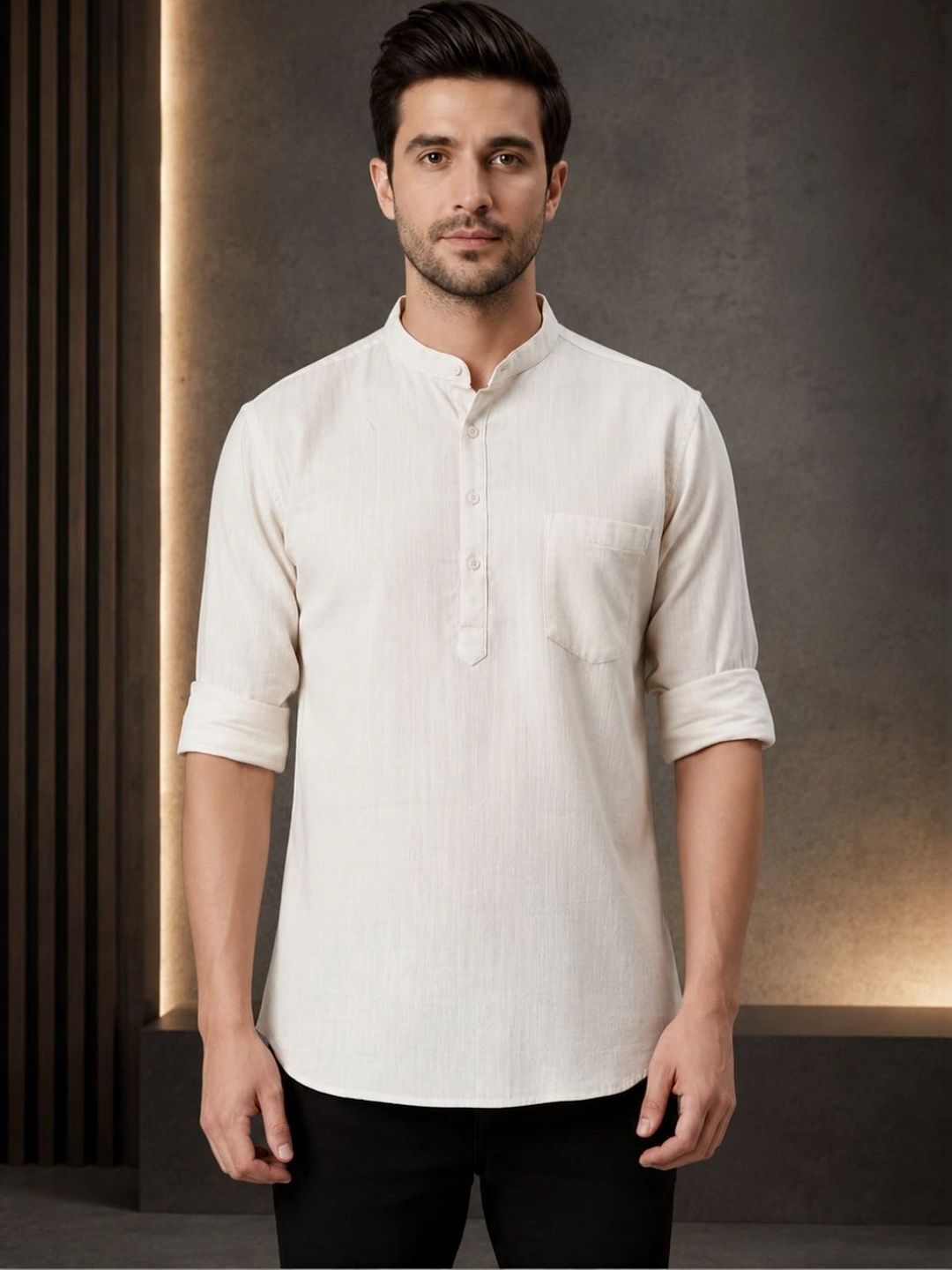 Kryptic Men Printed Kurta