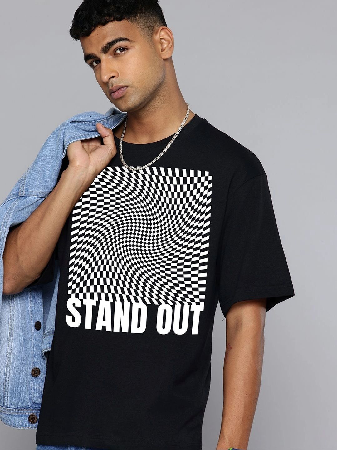 Moda Rapido Men Printed T-shirt