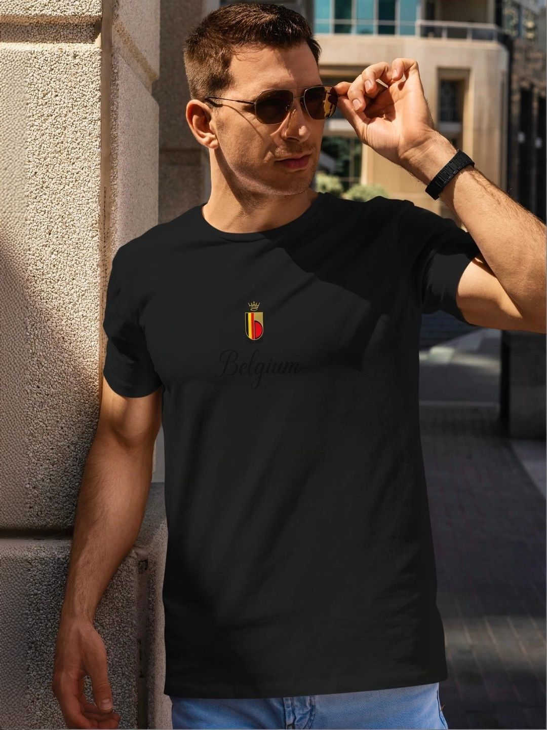 MERCHX Unisex Typography Printed T-shirt