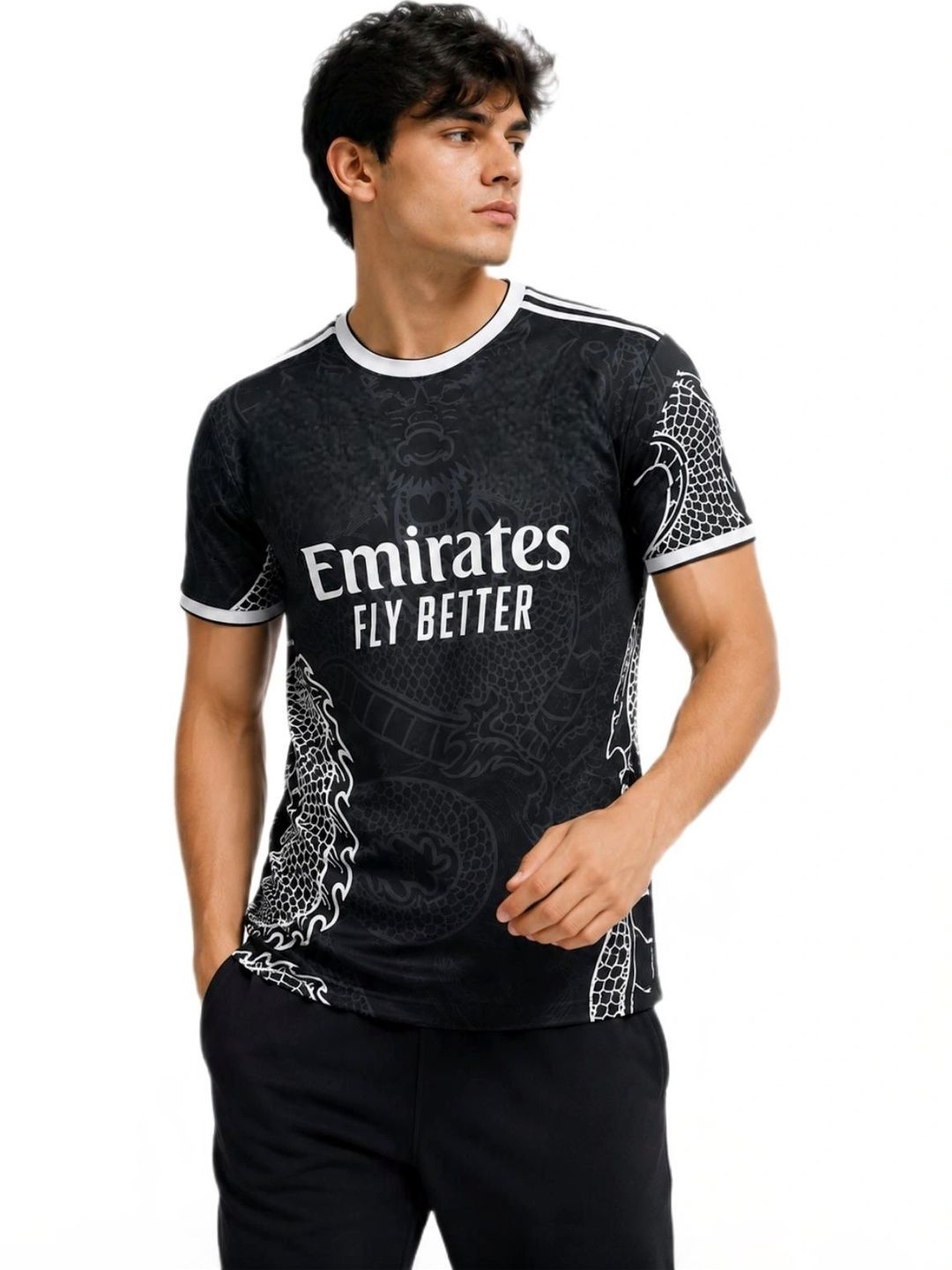 teky Men Real Madrid Printed T-shirt