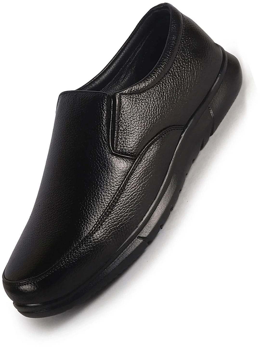 FAUSTO Men Leather Formal Slip-On