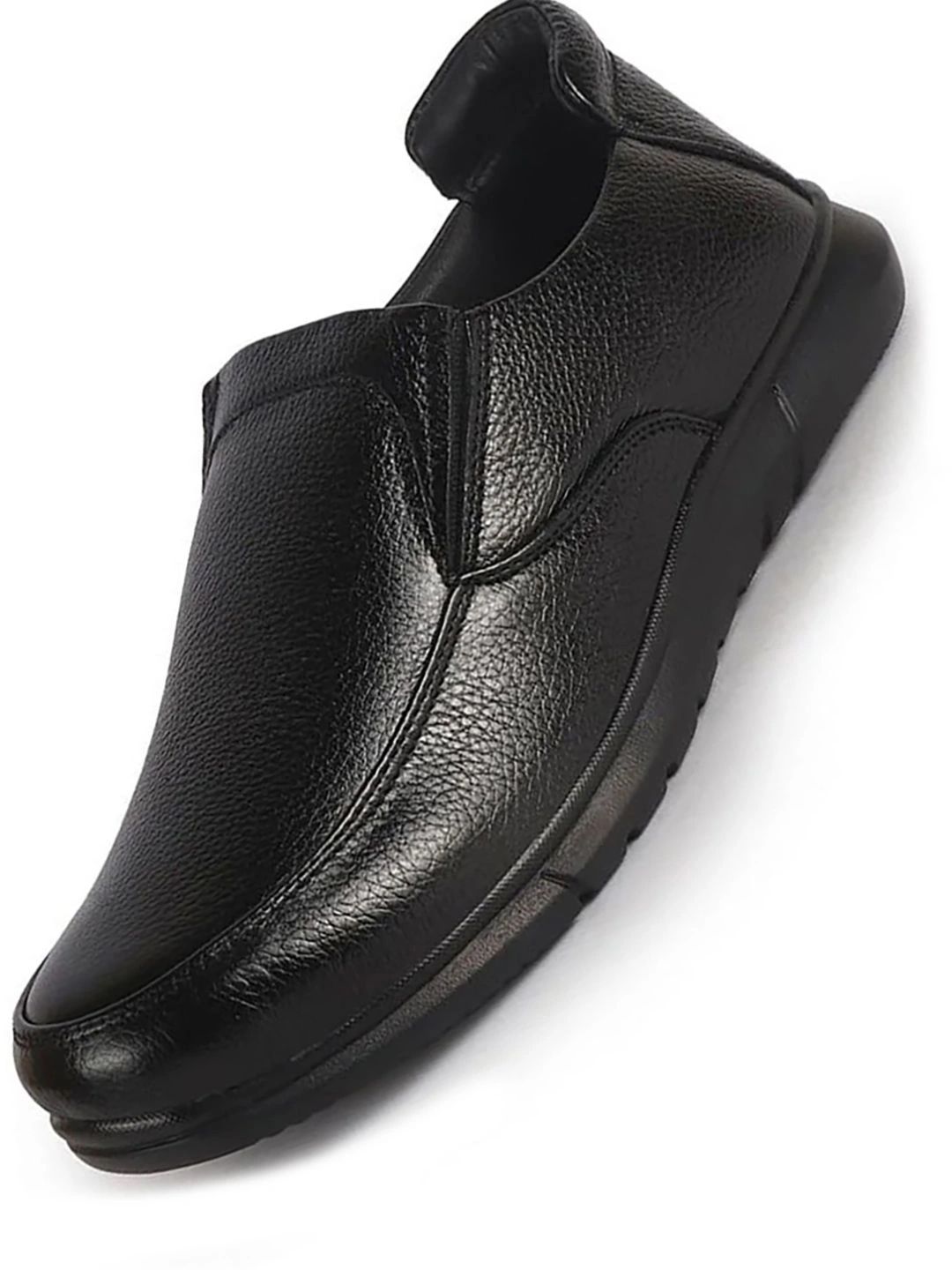 FAUSTO Men Round Toe Slip-On Shoes Formal Shoes