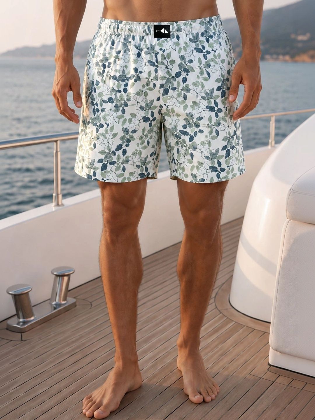 FTX Printed Mid Rise Boxers