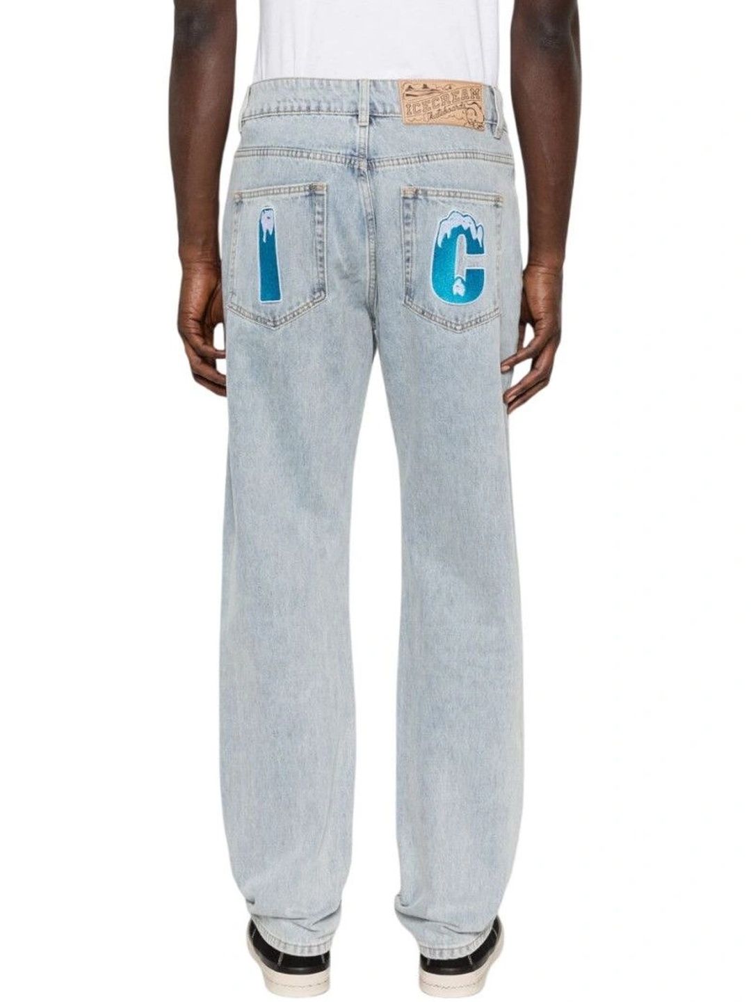 Icecream Men Regular Fit Mid-Rise Embellished Jeans