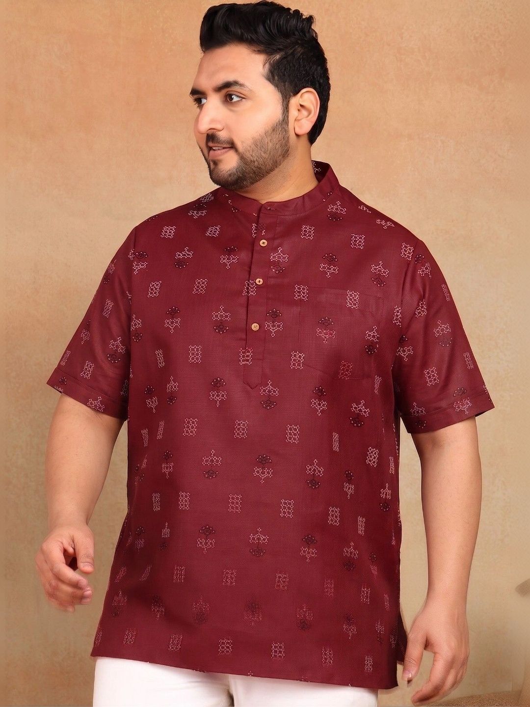 Sztori Men Ethnic Motifs Printed Kurta
