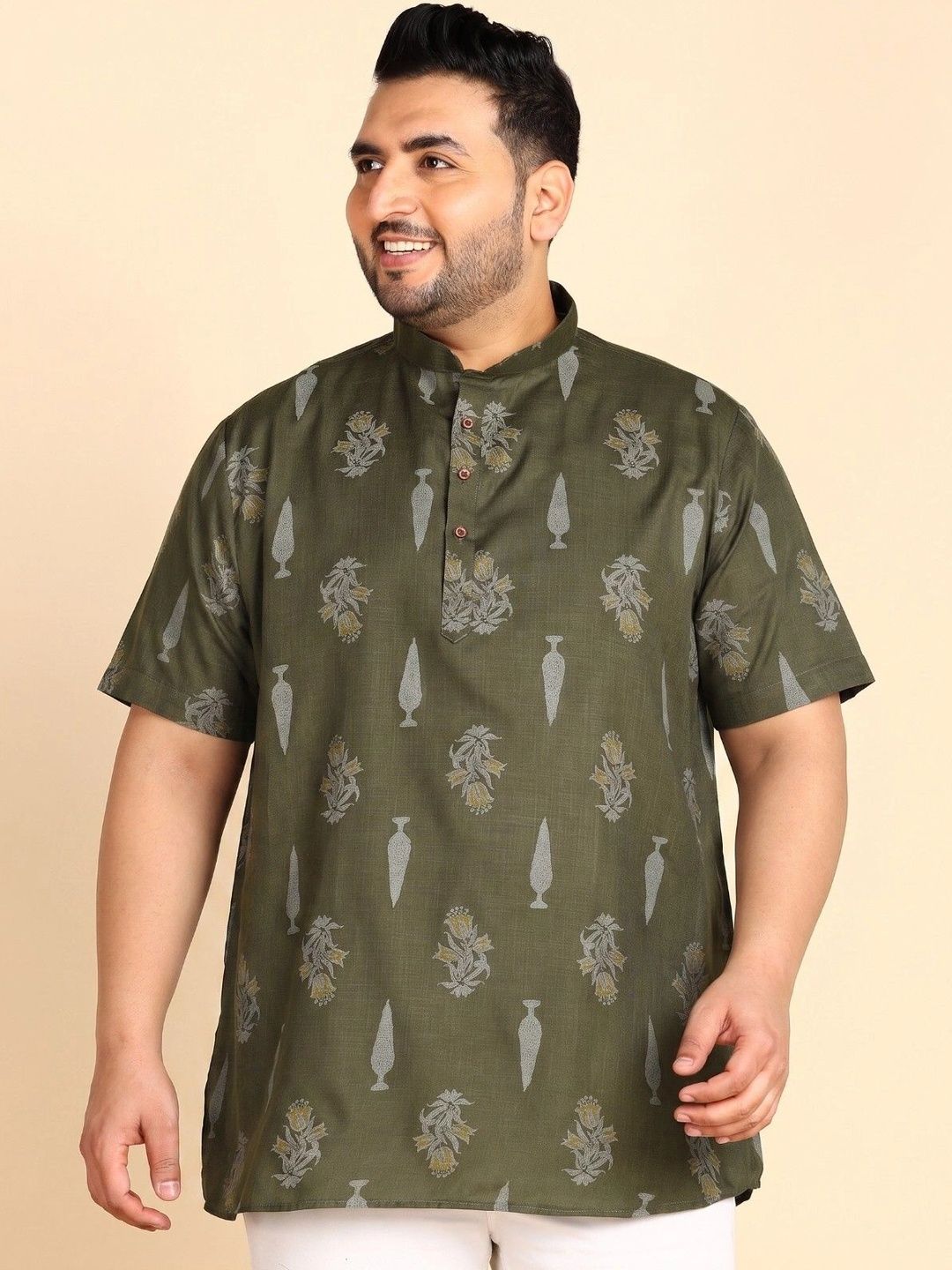 Sztori Men Ethnic Motifs Printed Kurta