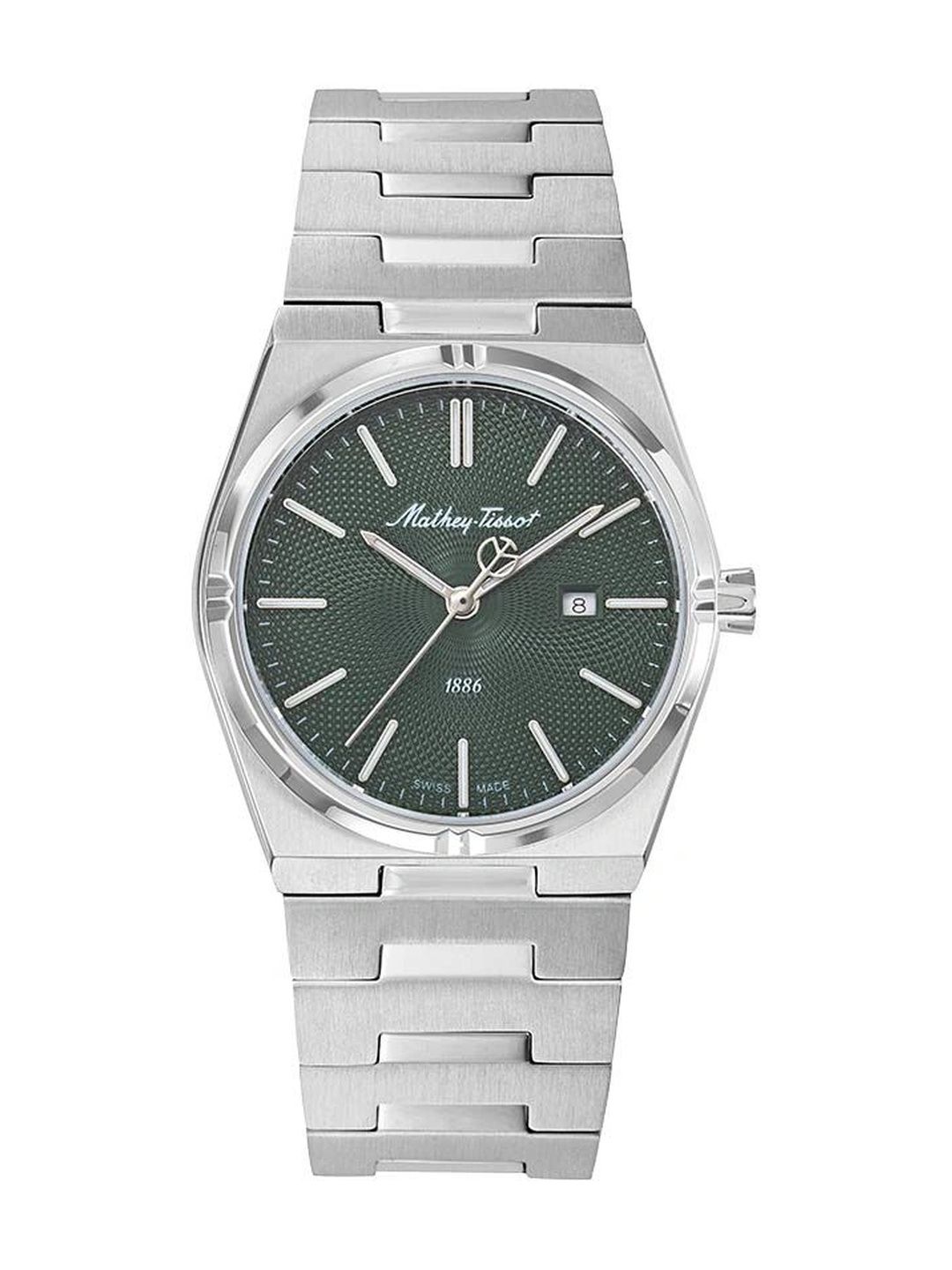 Buy Mathey-Tissot Swiss Made Zeus Stainless Steel Green Dial