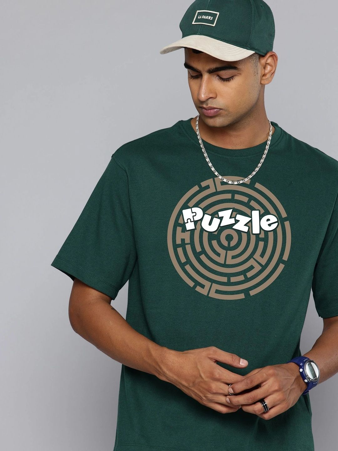 Moda Rapido Men Printed T-shirt