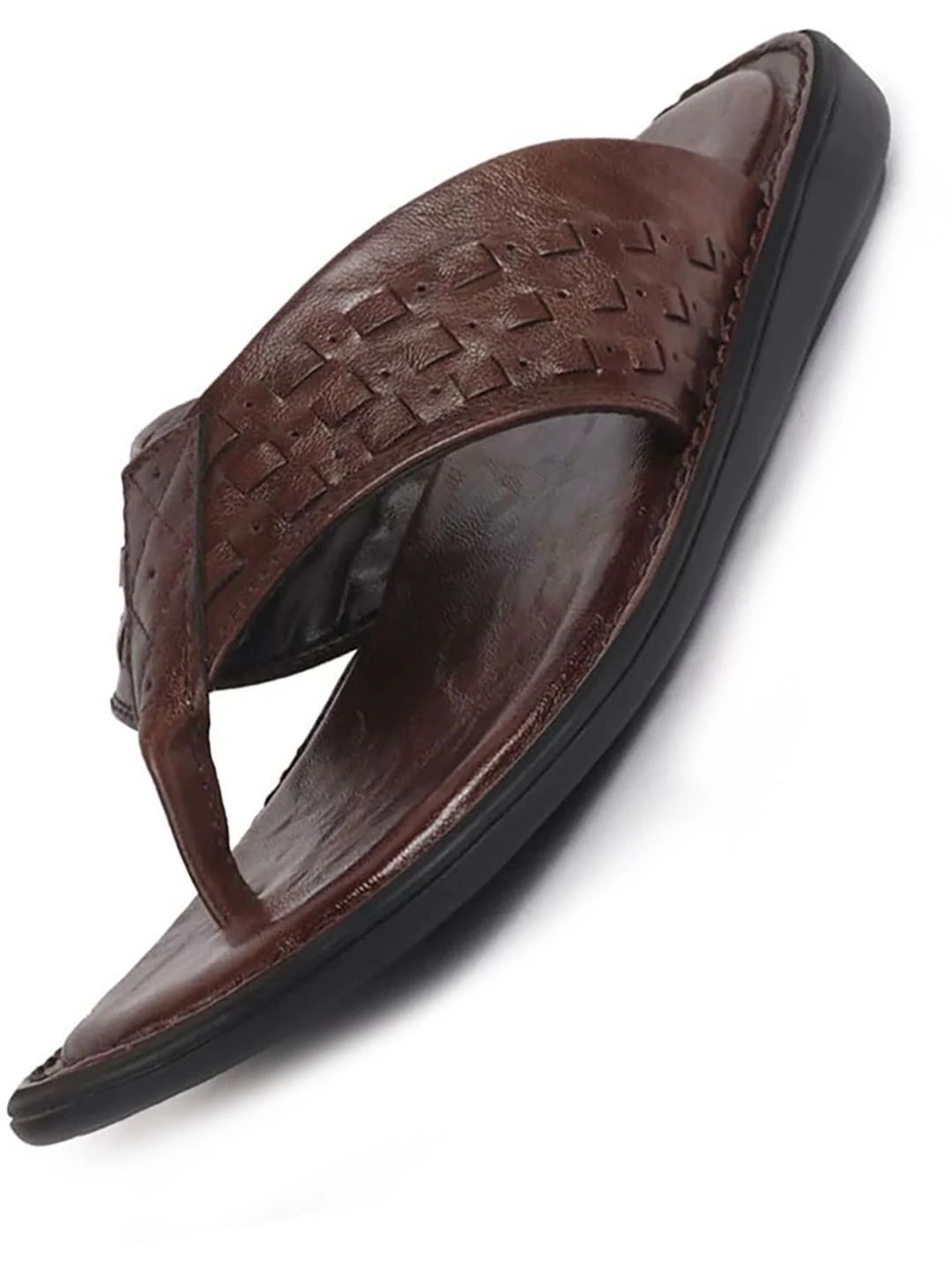 FAUSTO Men Lightweight and Comfort Thong Flip-Flops
