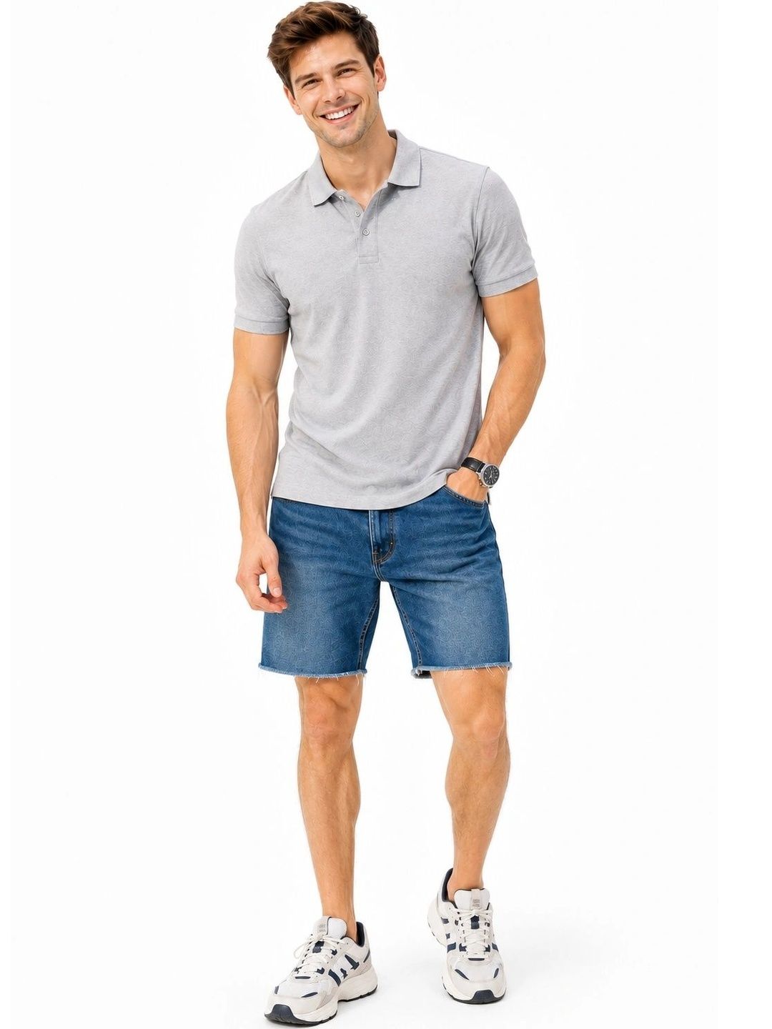 Sharnika Men Polo Collar T-shirt